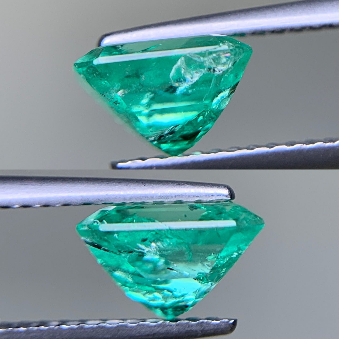 エメラルド 天然 1.749ct 宝石ソーティング付き 7.5㎜×6.9㎜×5.0㎜ ルース（ 裸石 ） 6296Y