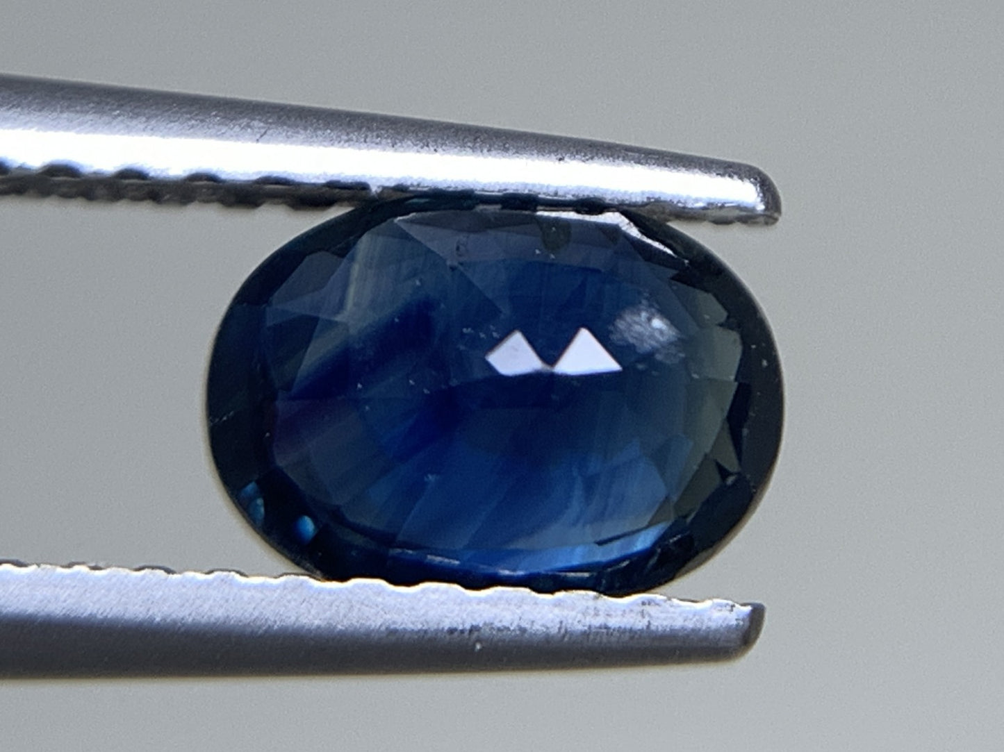 サファイア 天然 1.119ct 宝石ソーティング付き 7.0㎜×5.2㎜×3.1㎜ ルース（ 裸石 ） 6326Y
