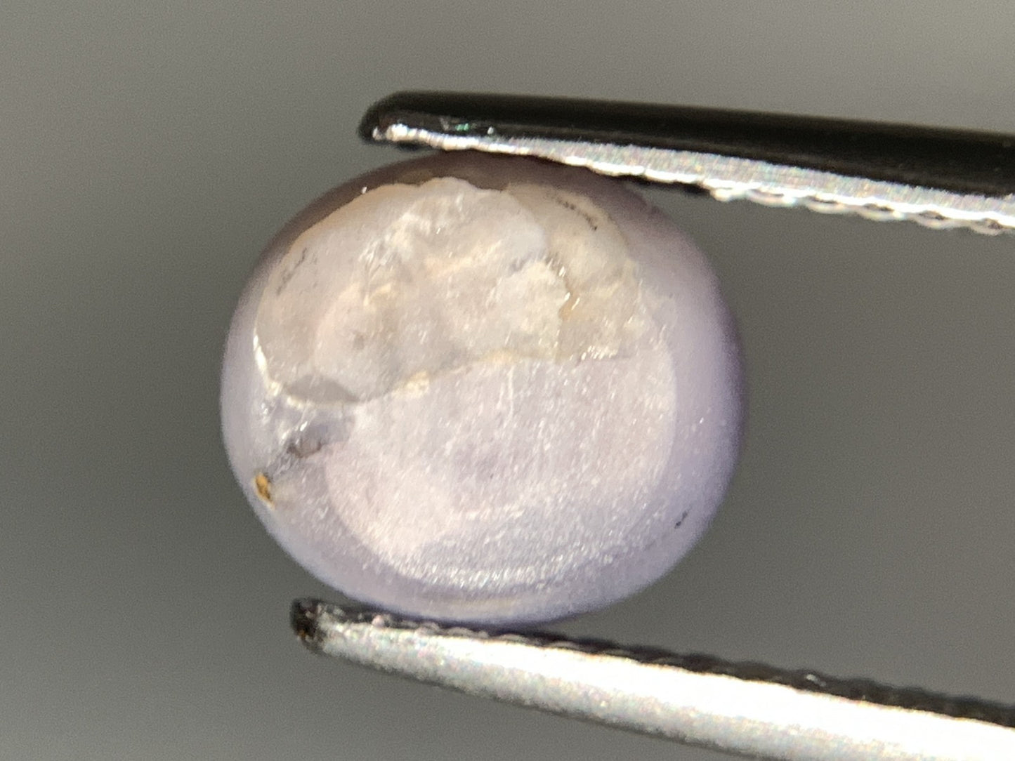 スターサファイア 天然 3.907ct 宝石ソーティング付き 8.4㎜×7.7㎜×5.4㎜ ルース（ 裸石 ） 7093Y