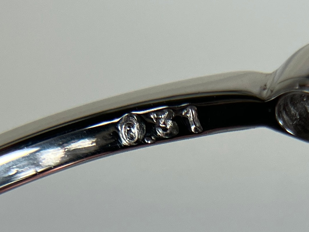 サファイア 1.05ct パパラチャ Padparadscha 非加熱 No heat AIGS鑑別書 D0.31ct PT900 4.3g 指輪 （JP13号） サイズ直し無料 8572K