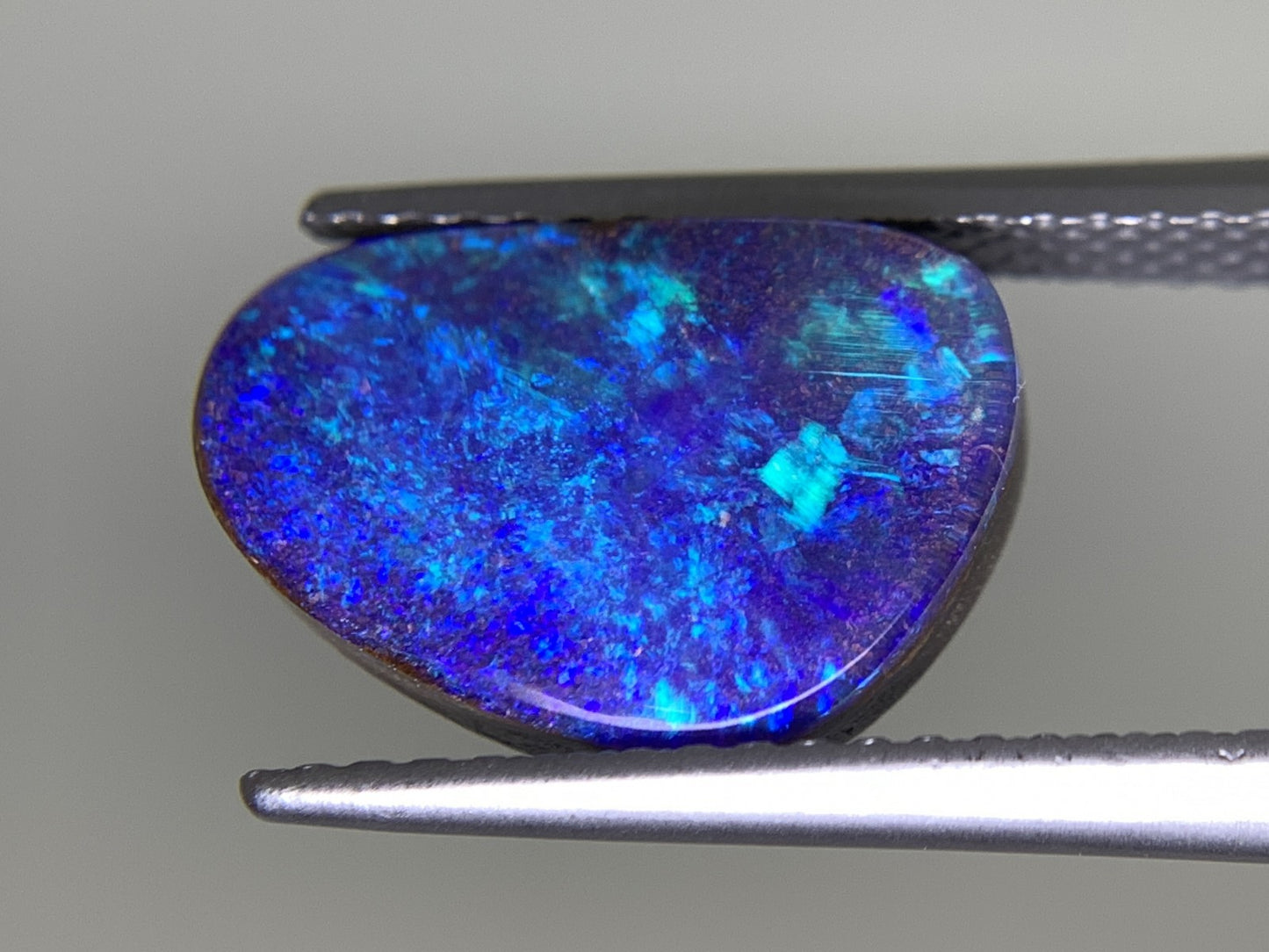 ボルダーオパール 天然  3.649ct  宝石ソーティング付き  12.5㎜×8.3㎜×3.8㎜  ルース（ 裸石 ）  5425Y