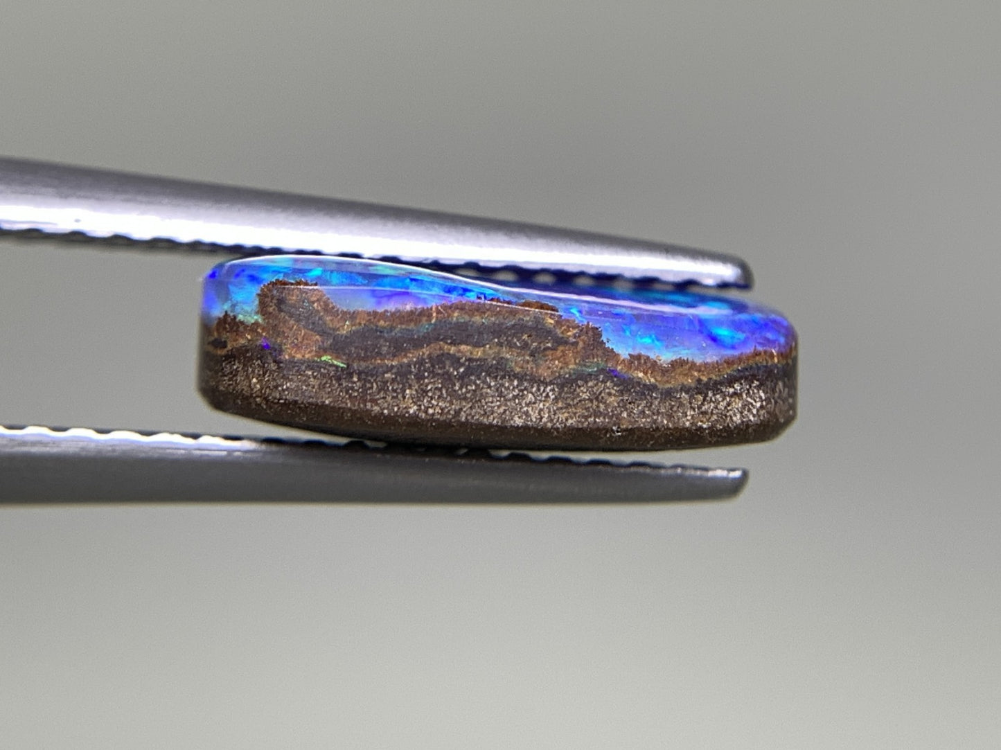 ボルダーオパール 天然  3.649ct  宝石ソーティング付き  12.5㎜×8.3㎜×3.8㎜  ルース（ 裸石 ）  5425Y