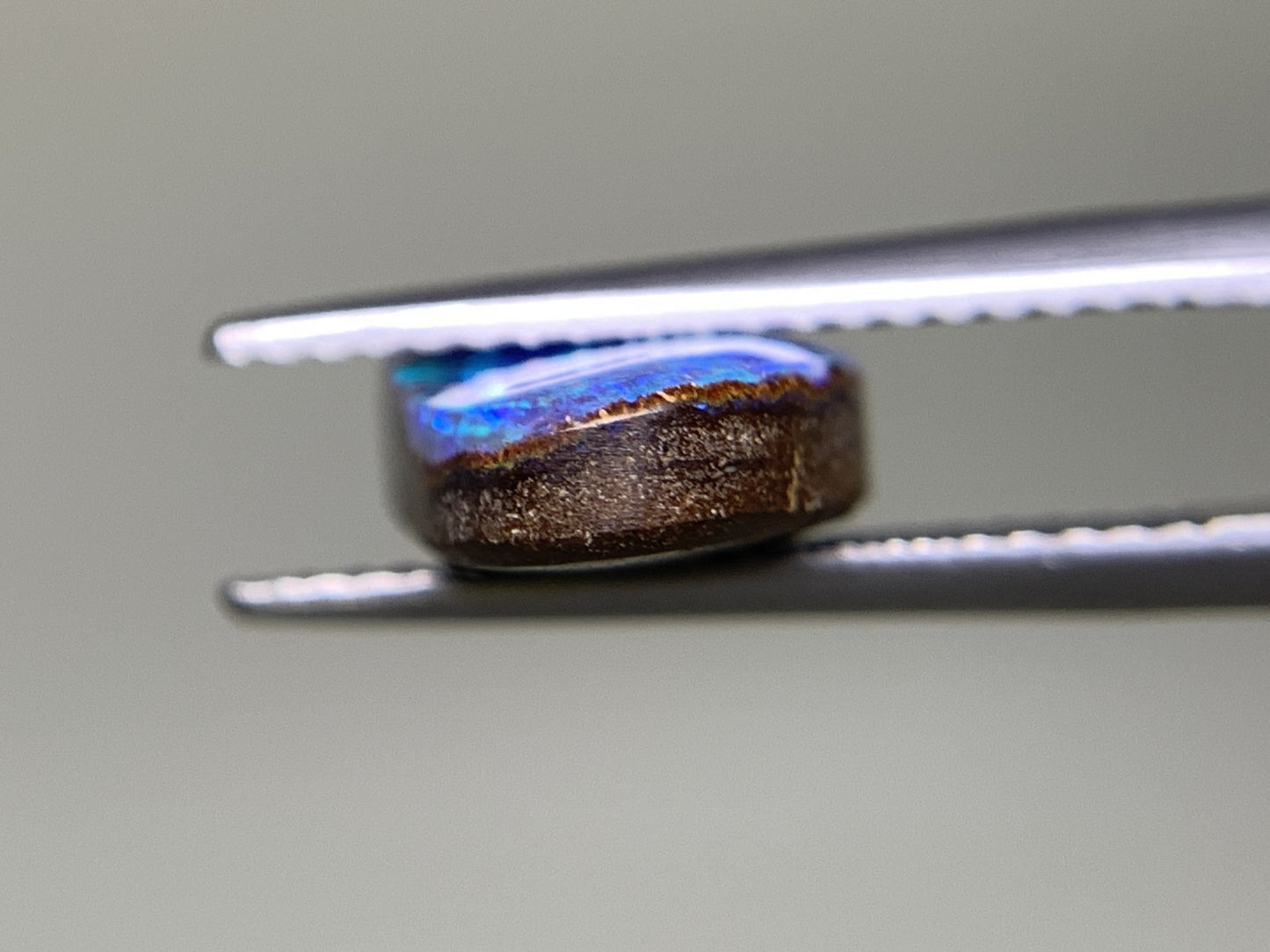ボルダーオパール 天然  3.649ct  宝石ソーティング付き  12.5㎜×8.3㎜×3.8㎜  ルース（ 裸石 ）  5425Y