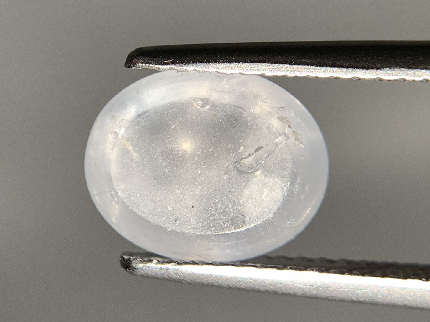 スターサファイア 天然 3.209ct 宝石ソーティング付き 10.0㎜×8.0㎜×3.7㎜ ルース（ 裸石 ） 7121Y