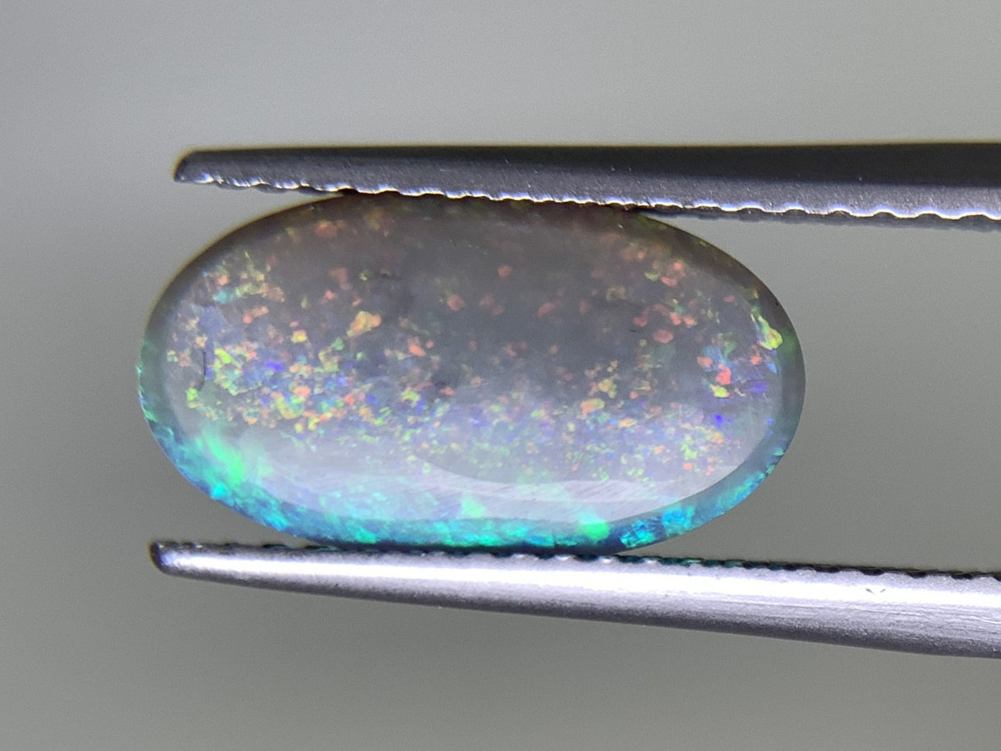 ブラックオパール 天然  2.176ct  宝石ソーティング付き  13.2㎜×7.4㎜×3.5㎜  ルース（ 裸石 ）  5478Y