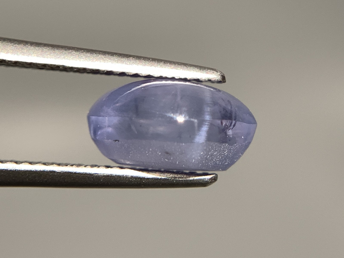 スターサファイア 天然 6.143ct 宝石ソーティング付き 11.0㎜×8.7㎜×5.8㎜ ルース（ 裸石 ） 7115Y