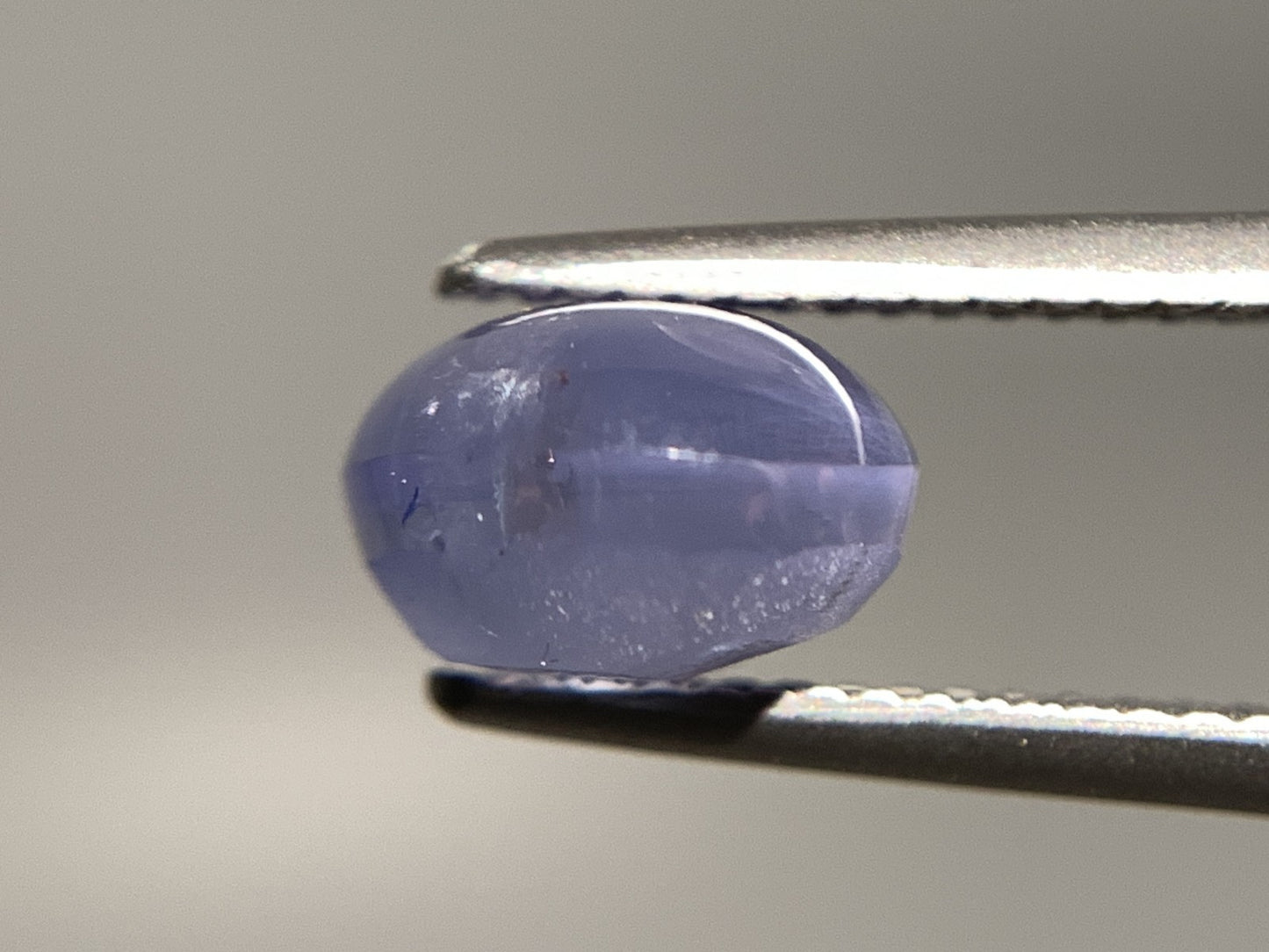 スターサファイア 天然 6.143ct 宝石ソーティング付き 11.0㎜×8.7㎜×5.8㎜ ルース（ 裸石 ） 7115Y