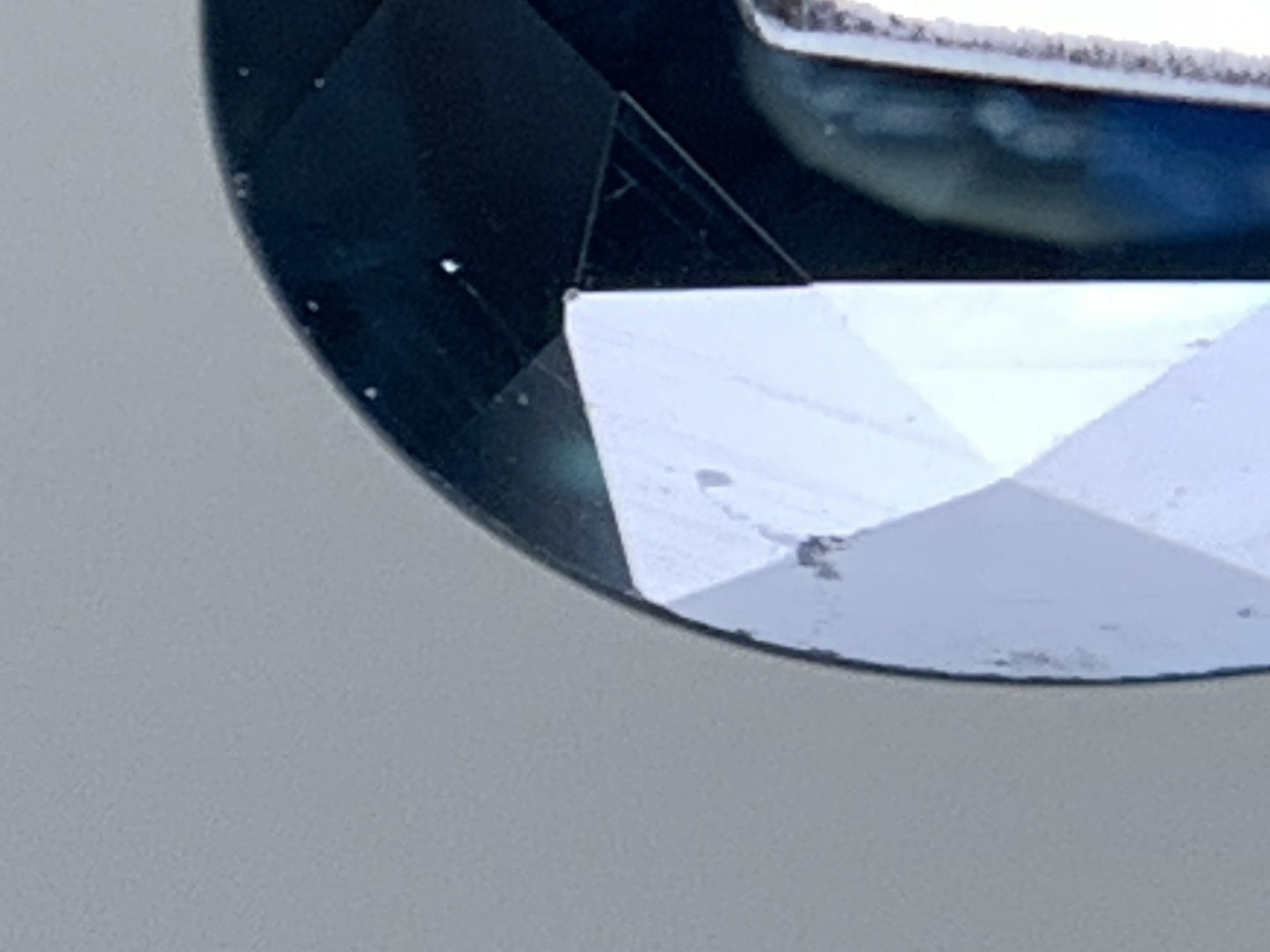 サファイア 天然 1.246ct 宝石ソーティング付き 7.1㎜×5.2㎜×3.6㎜ ルース（ 裸石 ） 7688Y