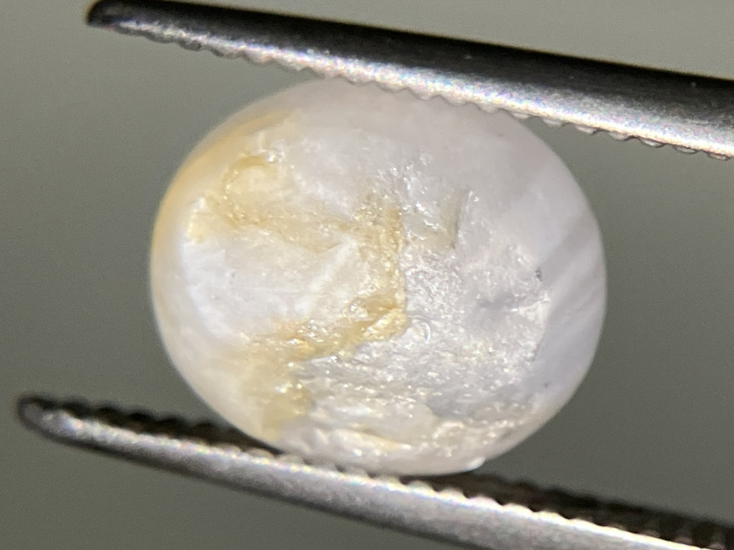 スターサファイア 3.075ct 宝石ソーティング付き 8.2㎜×7.2㎜×5.0㎜ ルース（ 裸石 ） 3465YY