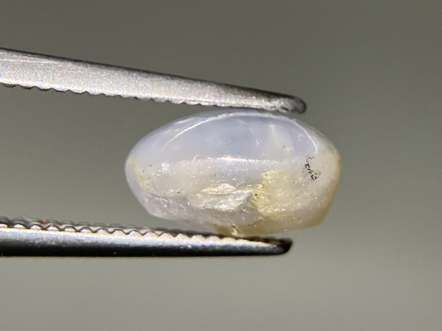 スターサファイア 3.075ct 宝石ソーティング付き 8.2㎜×7.2㎜×5.0㎜ ルース（ 裸石 ） 3465YY