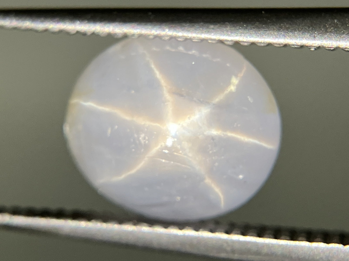 スターサファイア 3.075ct 宝石ソーティング付き 8.2㎜×7.2㎜×5.0㎜ ルース（ 裸石 ） 3465YY