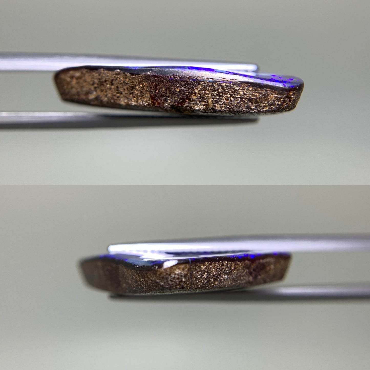 ボルダーオパール 天然  22.340ct  宝石ソーティング付き  24.6㎜×24.1㎜×4.9㎜   ルース（ 裸石 ） 5556Y