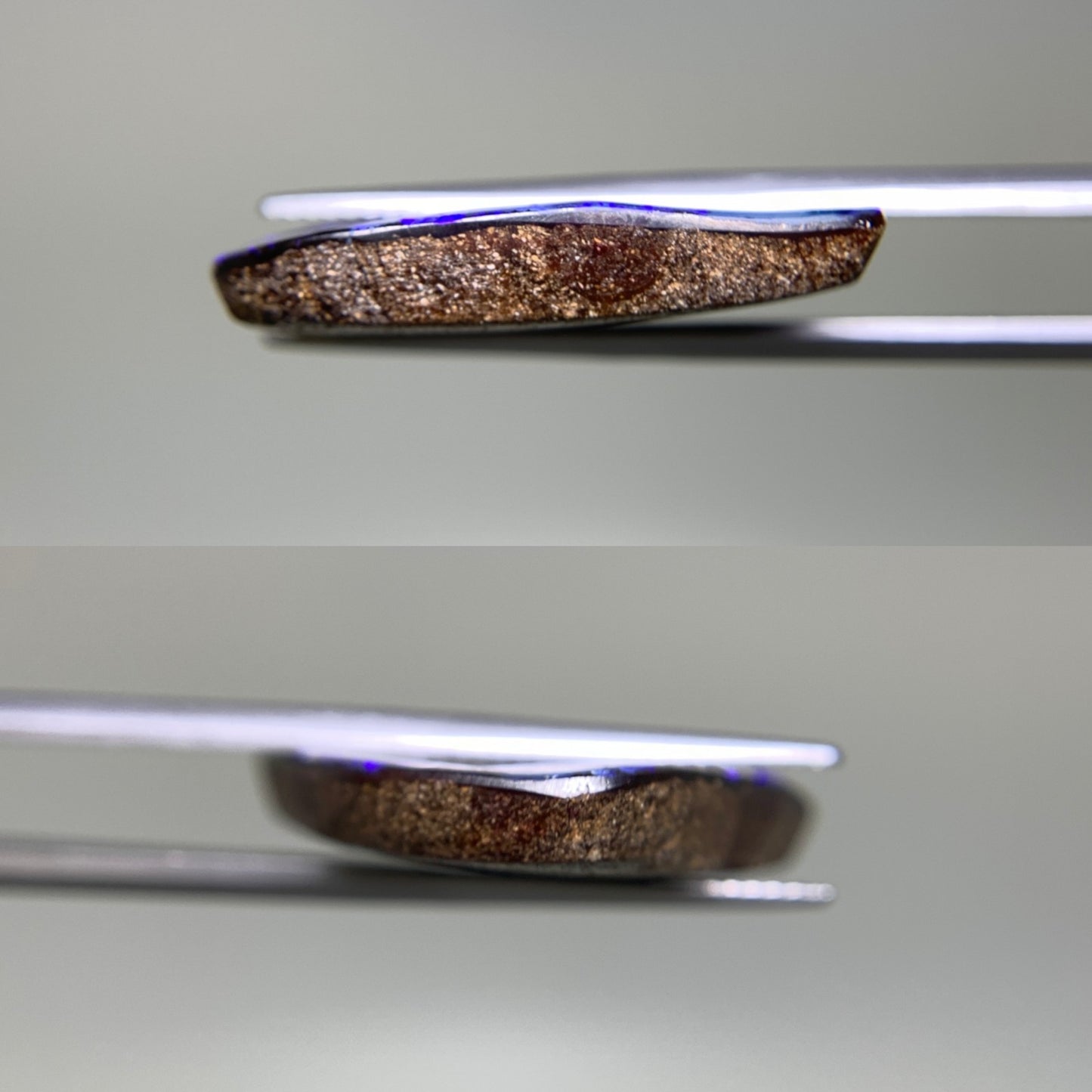 ボルダーオパール 天然  22.340ct  宝石ソーティング付き  24.6㎜×24.1㎜×4.9㎜   ルース（ 裸石 ） 5556Y