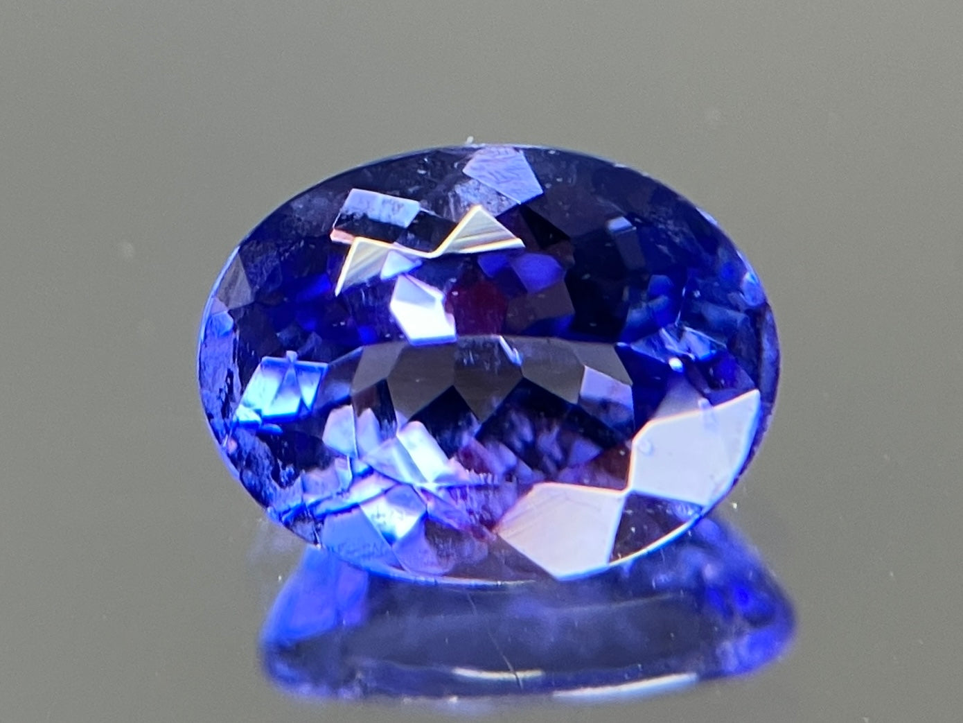 タンザナイト 天然  1.334ct  宝石ソーティング付き  7.8㎜×5.9㎜×3.8㎜  ルース（ 裸石 ）  5514YY
