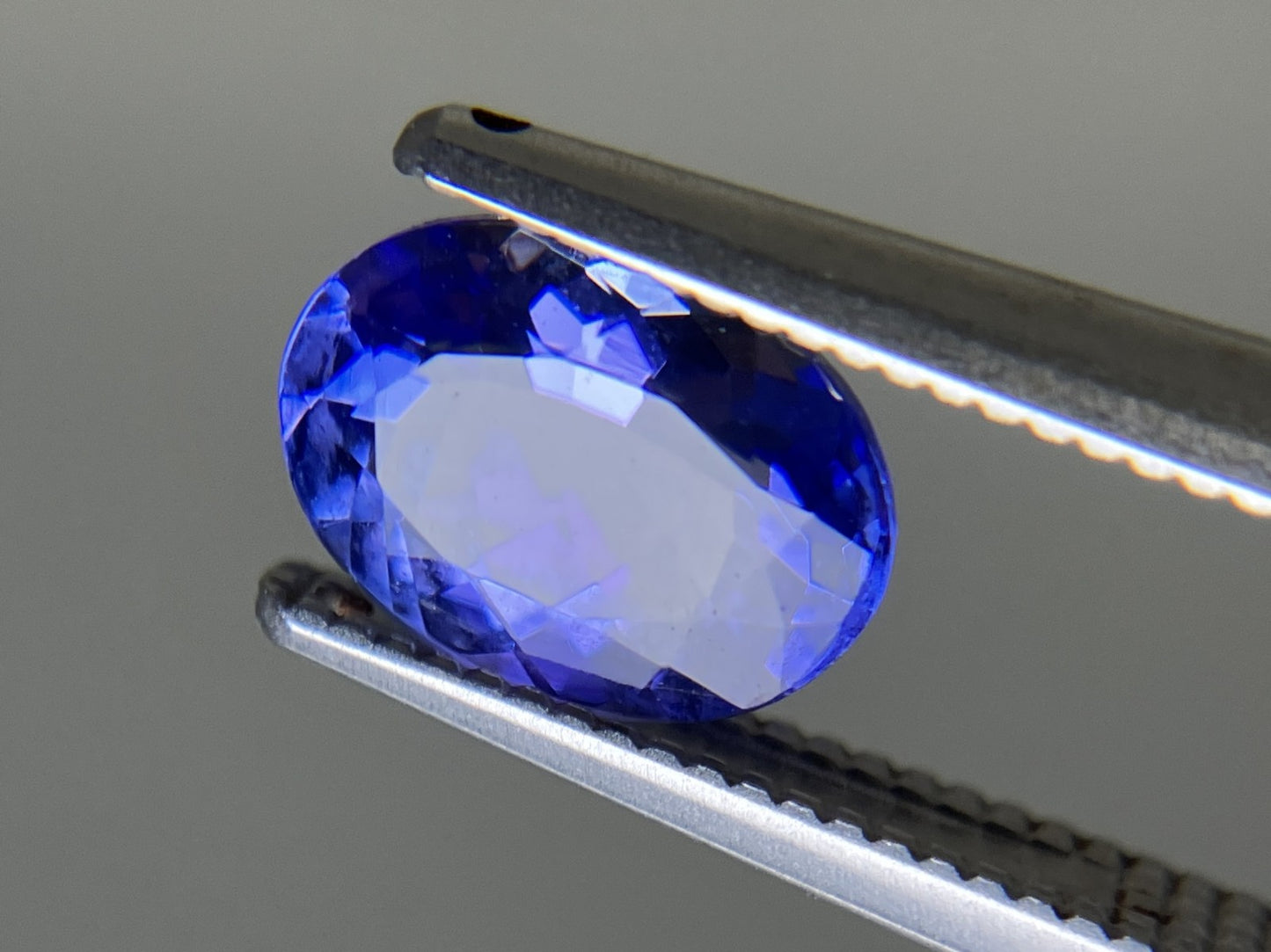 タンザナイト 天然  1.334ct  宝石ソーティング付き  7.8㎜×5.9㎜×3.8㎜  ルース（ 裸石 ）  5514YY