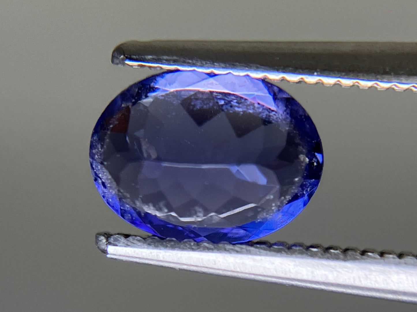 タンザナイト 天然  1.334ct  宝石ソーティング付き  7.8㎜×5.9㎜×3.8㎜  ルース（ 裸石 ）  5514YY