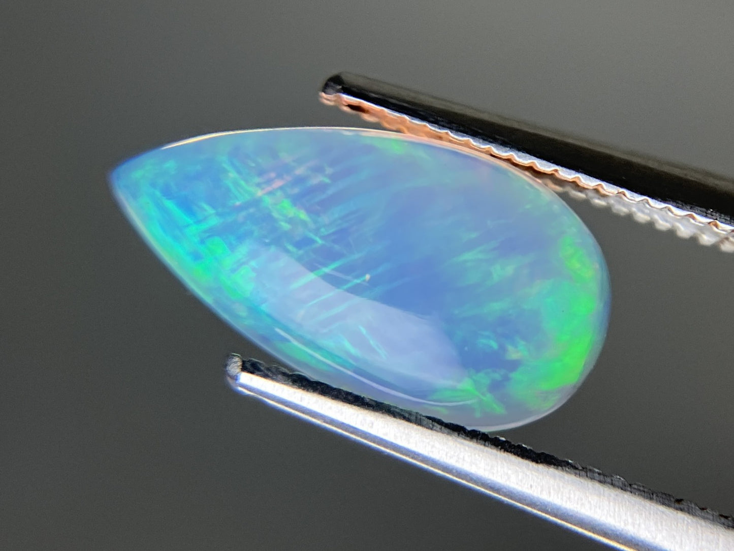 オパール 天然  1.789ct  宝石ソーティング付き  13.6㎜×7.2㎜×3.8㎜  ルース（ 裸石 ）  5137YY