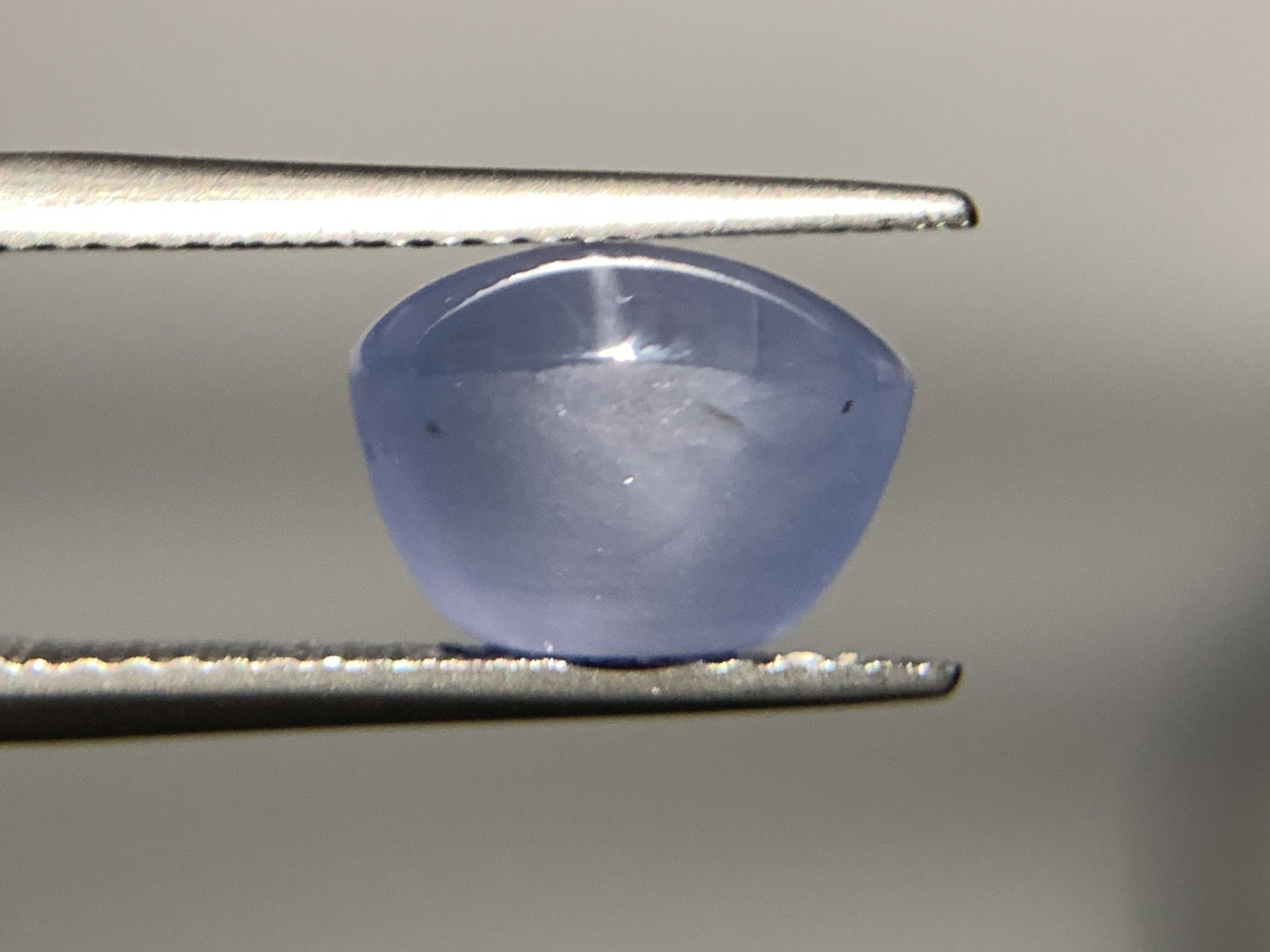 スターサファイア 天然 6.300ct 中央宝石ソーティング付き 10.0㎜×7.6㎜×7.3㎜ 天然 ルース（ 裸石 ） 5387Y