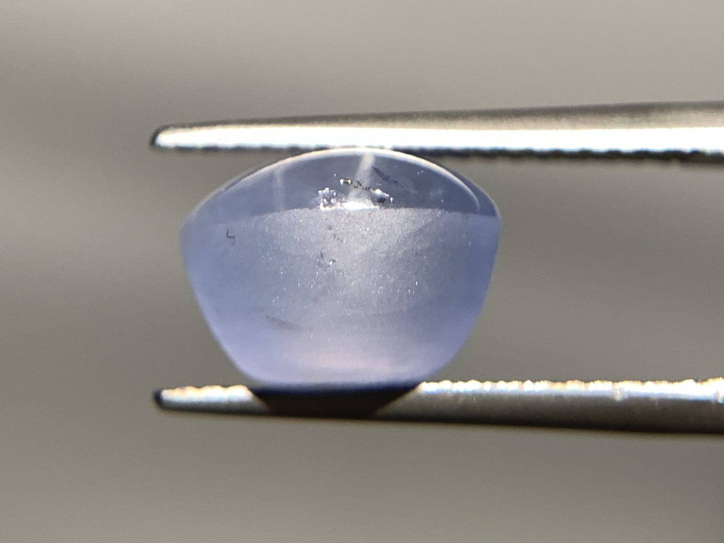 スターサファイア 天然 6.300ct 中央宝石ソーティング付き 10.0㎜×7.6㎜×7.3㎜ 天然 ルース（ 裸石 ） 5387Y
