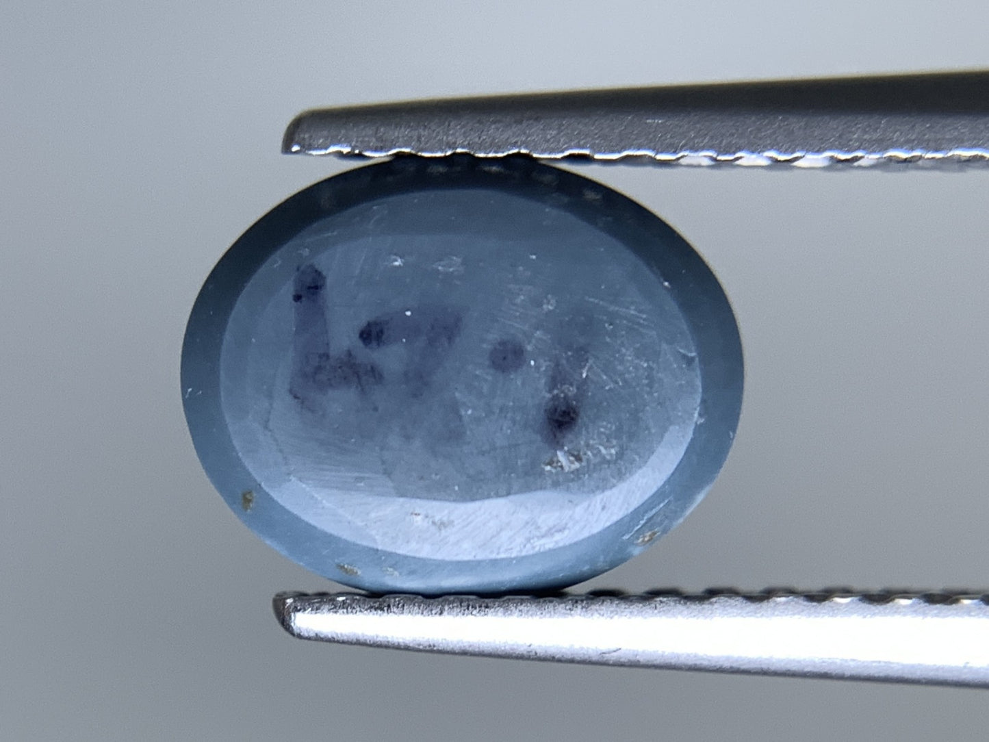 ブラックオパール 天然 1.283ct 中央宝石ソーティング付き 8.2㎜×6.6㎜×3.6㎜ ルース（ 裸石 ） 7098Y