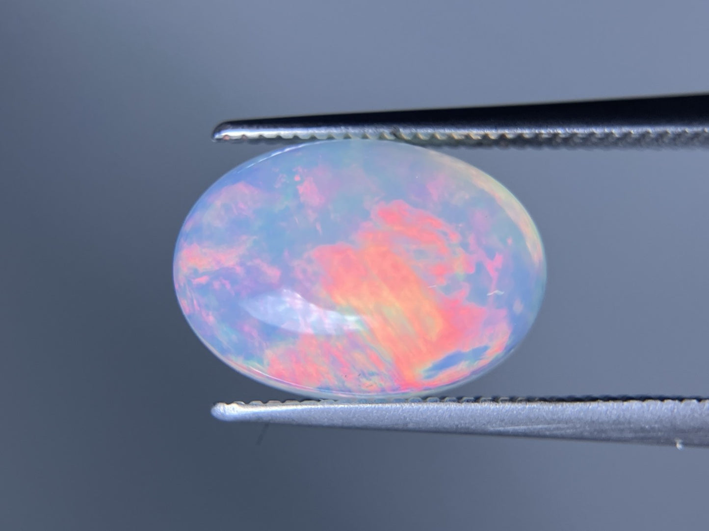 オパール 3.023ct 宝石ソーティング付き 12.9㎜×9.1㎜×5.8㎜ ルース（ 裸石 ） 3491S