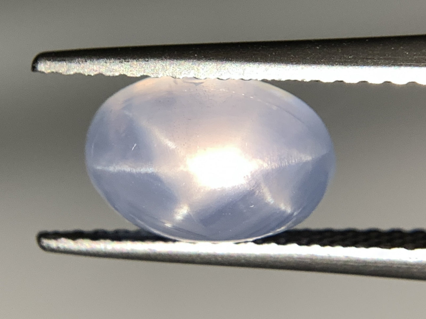 スターサファイア 天然  3.168ct  宝石ソーティング付き  9.6㎜×6.3㎜×5.0㎜  ルース（ 裸石 ）  5355Y