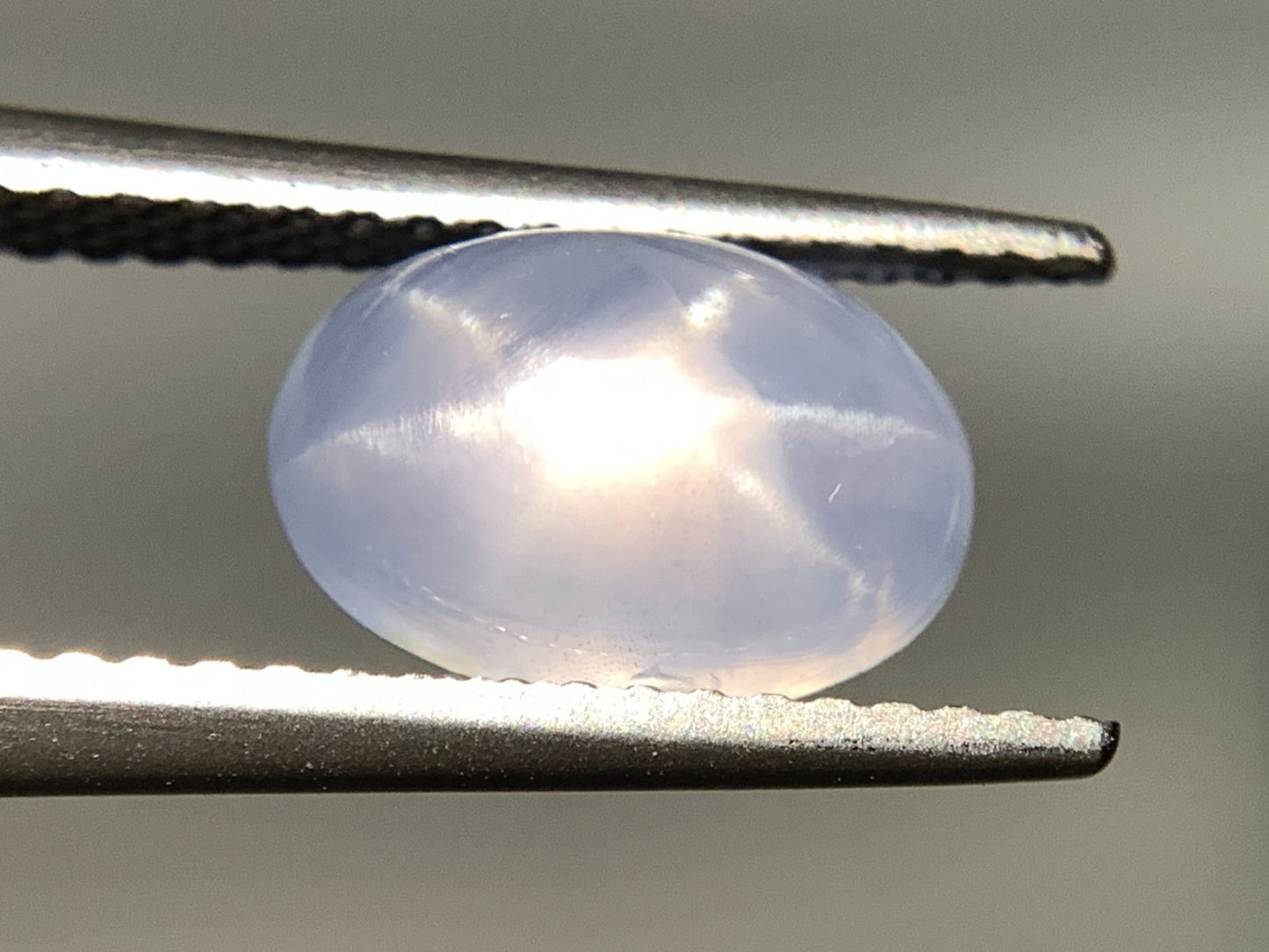スターサファイア 天然  3.168ct  宝石ソーティング付き  9.6㎜×6.3㎜×5.0㎜  ルース（ 裸石 ）  5355Y