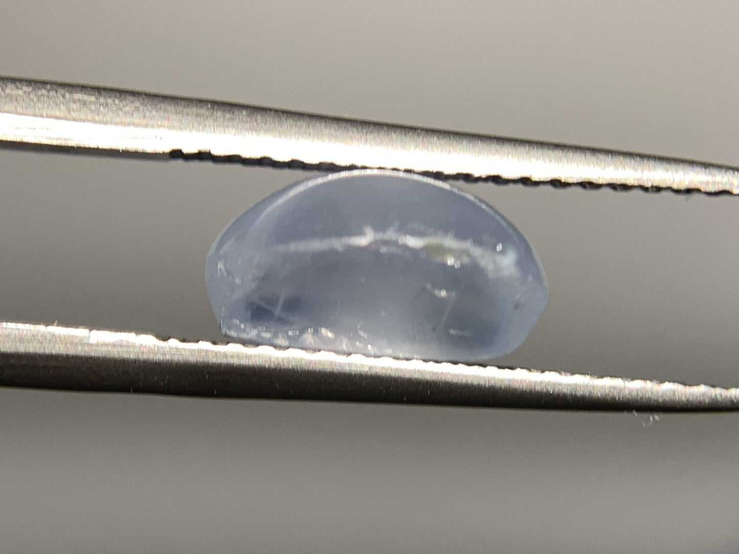 スターサファイア 天然  3.168ct  宝石ソーティング付き  9.6㎜×6.3㎜×5.0㎜  ルース（ 裸石 ）  5355Y