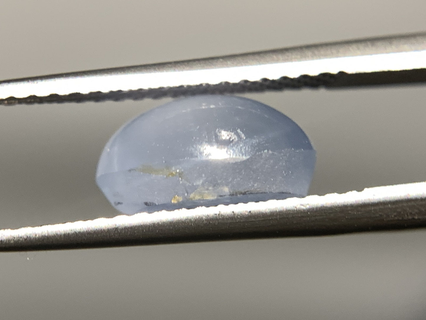 スターサファイア 天然  3.168ct  宝石ソーティング付き  9.6㎜×6.3㎜×5.0㎜  ルース（ 裸石 ）  5355Y