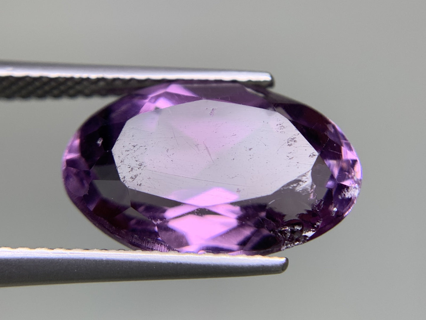アメシスト 天然 7.092ct 宝石ソーティング付き 15.5㎜×10.6㎜×7.3㎜ ルース（ 裸石 ） 8306Y