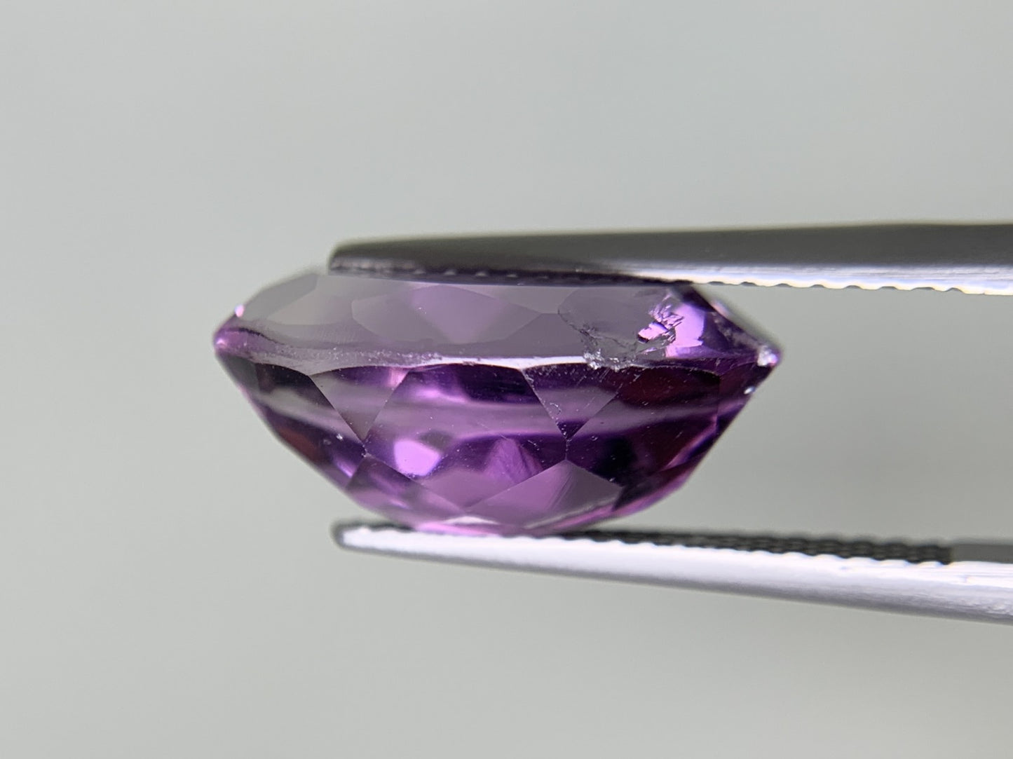 アメシスト 天然 7.092ct 宝石ソーティング付き 15.5㎜×10.6㎜×7.3㎜ ルース（ 裸石 ） 8306Y