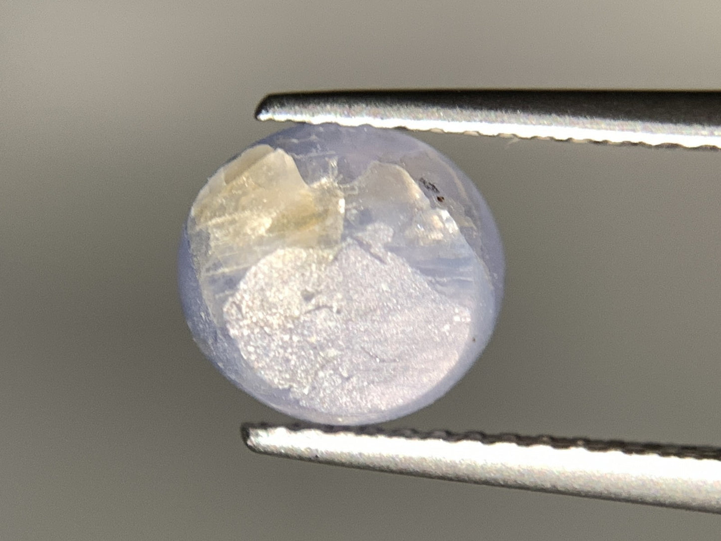 スターサファイア 天然 3.452ct 宝石ソーティング付き 7.7㎜×7.3㎜×5.3㎜ ルース（ 裸石 ） 7170Y