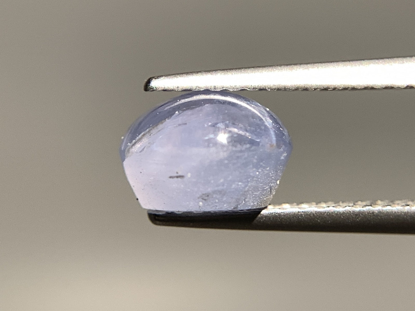 スターサファイア 天然 3.452ct 宝石ソーティング付き 7.7㎜×7.3㎜×5.3㎜ ルース（ 裸石 ） 7170Y