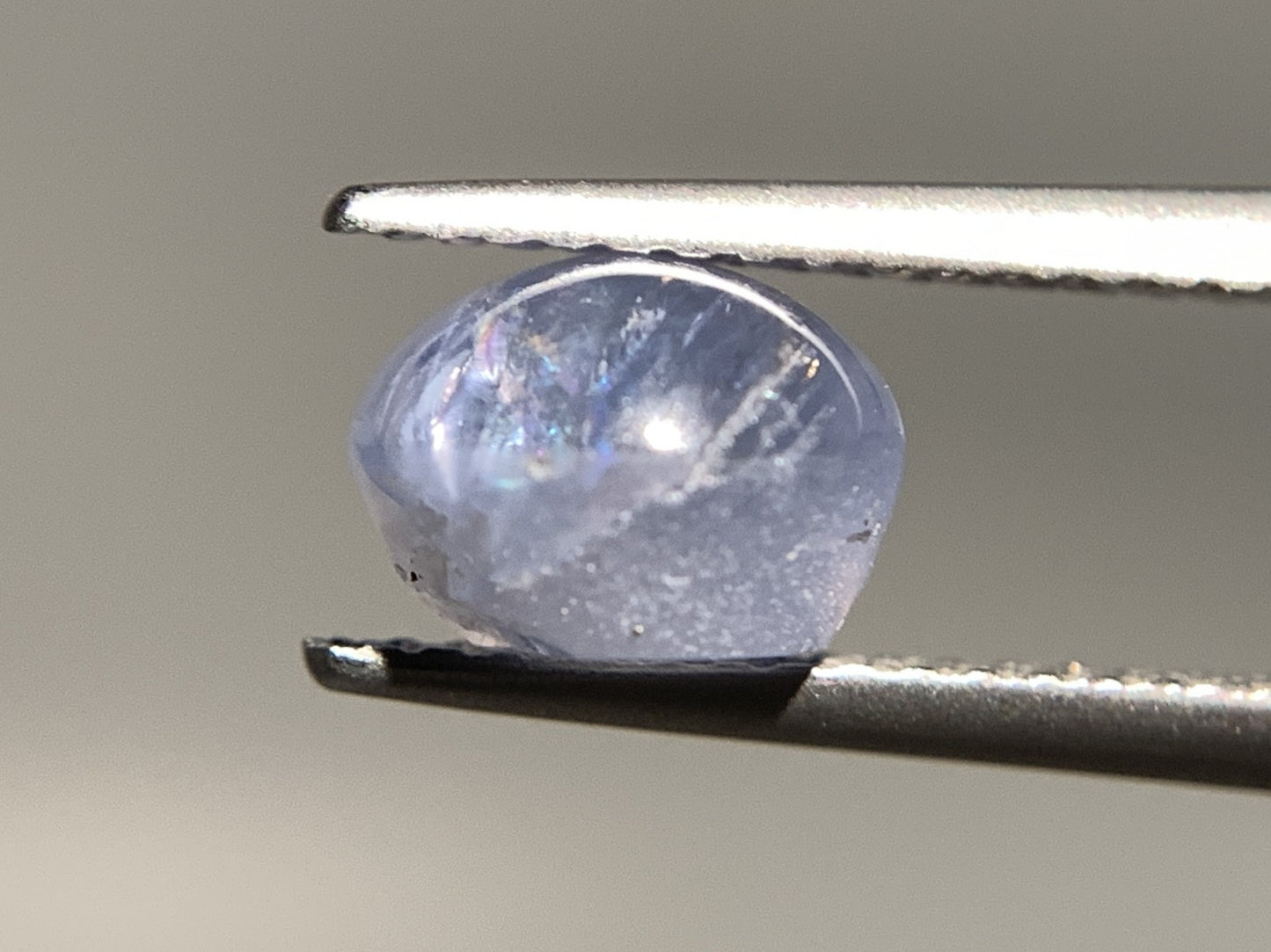 スターサファイア 天然 3.452ct 宝石ソーティング付き 7.7㎜×7.3㎜×5.3㎜ ルース（ 裸石 ） 7170Y