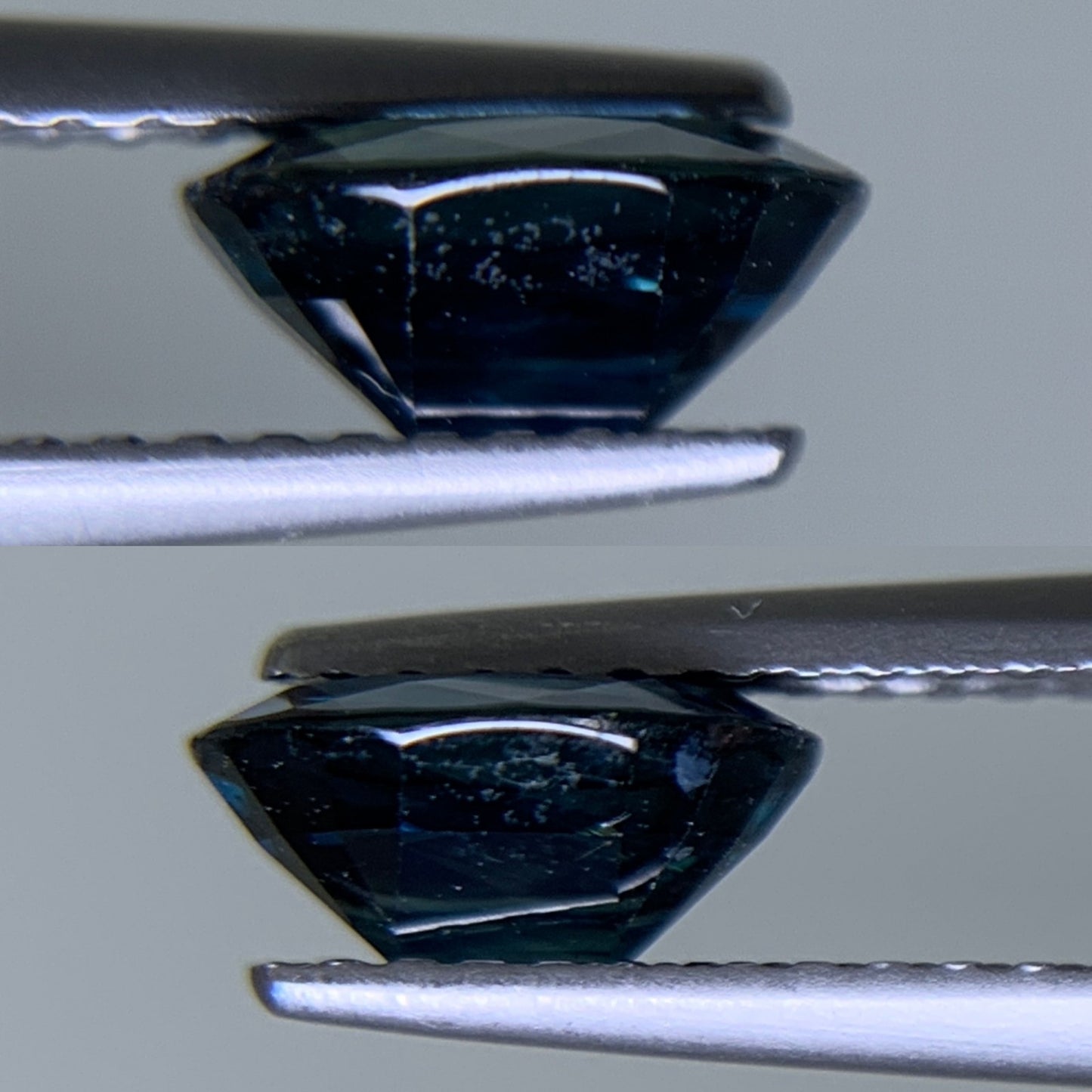 サファイア 天然 1.377ct 中央宝石ソーティング付き 7.59㎜×6.04㎜×3.51㎜ ルース（ 裸石 ） 5999Y