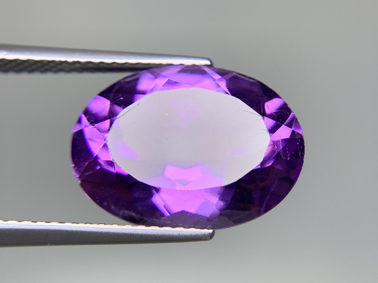 アメシスト 天然 8.288ct 宝石ソーティング付き 16.0㎜×11.9㎜×7.6㎜ ルース（ 裸石 ） 8309Y
