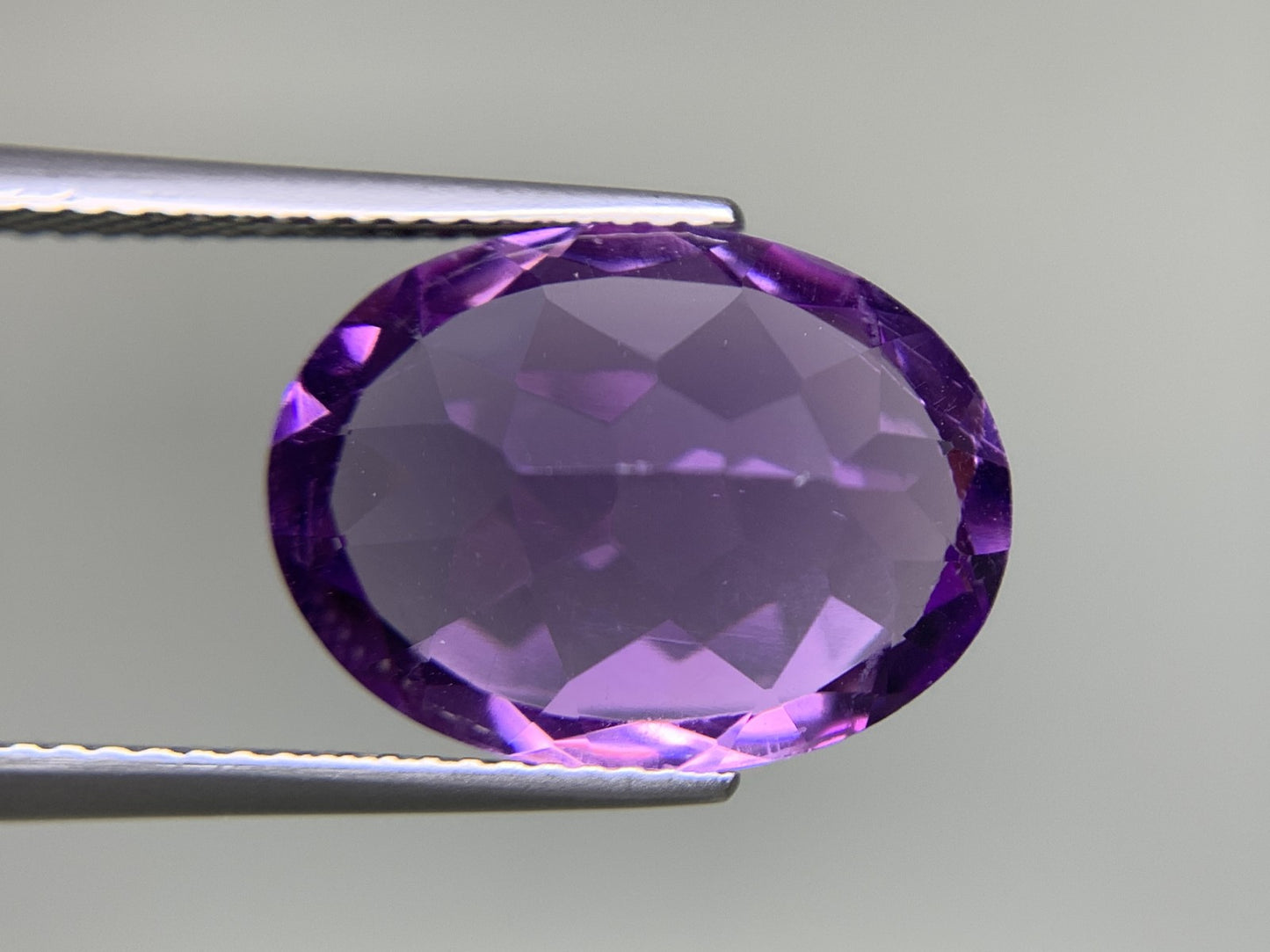 アメシスト 天然 8.288ct 宝石ソーティング付き 16.0㎜×11.9㎜×7.6㎜ ルース（ 裸石 ） 8309Y