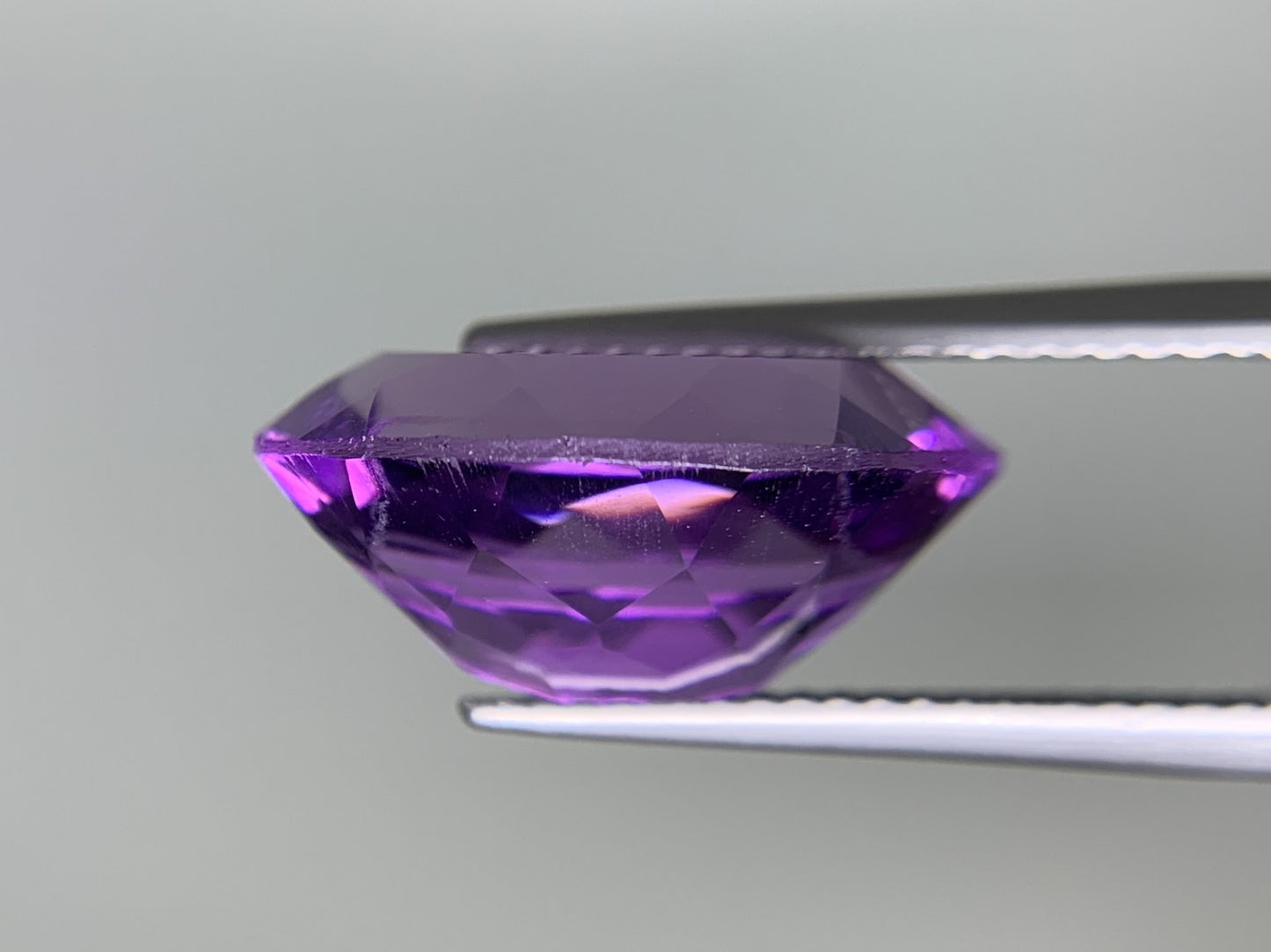 アメシスト 天然 8.288ct 宝石ソーティング付き 16.0㎜×11.9㎜×7.6㎜ ルース（ 裸石 ） 8309Y