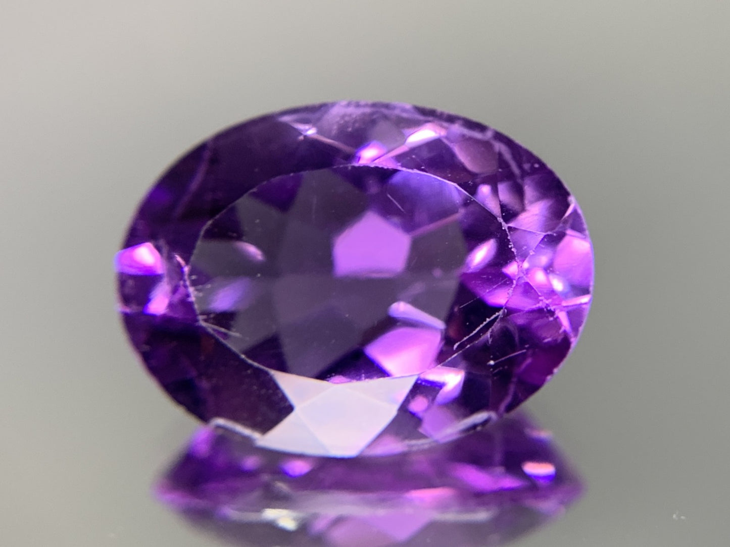 アメシスト 天然 8.288ct 宝石ソーティング付き 16.0㎜×11.9㎜×7.6㎜ ルース（ 裸石 ） 8309Y