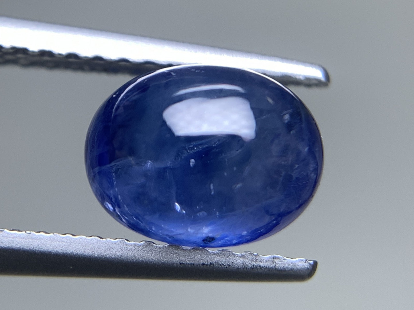 サファイア 天然 2.607ct 宝石ソーティング付き 7.9㎜×6.1㎜×5.0㎜ ルース（ 裸石 ） 7143Y