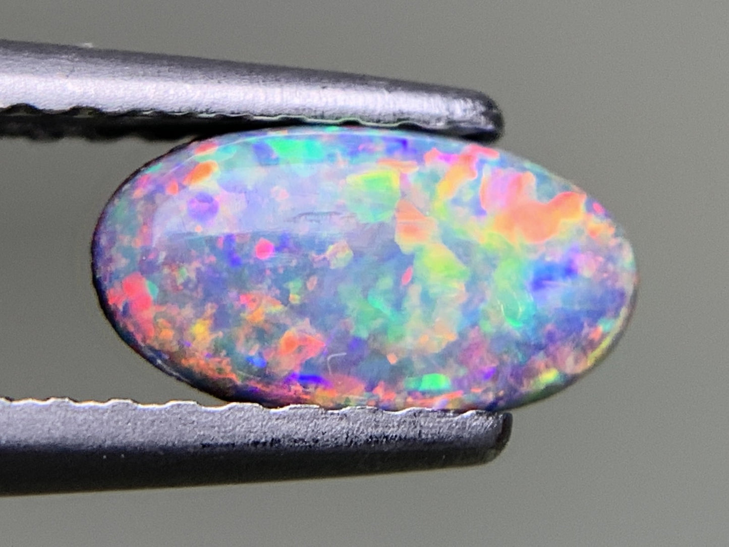 ボルダーオパール 天然 0.742ct 宝石ソーティング付き 7.9㎜×4.3㎜×2.9㎜ ルース（ 裸石 ） 6115Y