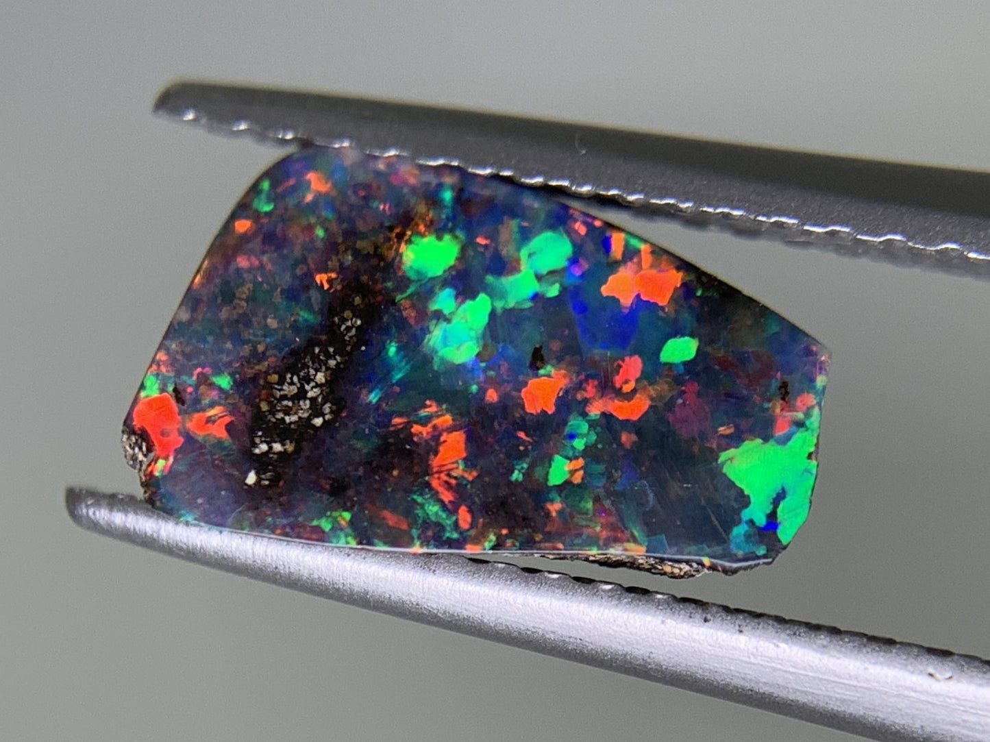 ボルダーオパール 天然 1.450ct 宝石ソーティング付き 10.8㎜×6.4㎜×2.7㎜ ルース（ 裸石 ） 6267Y