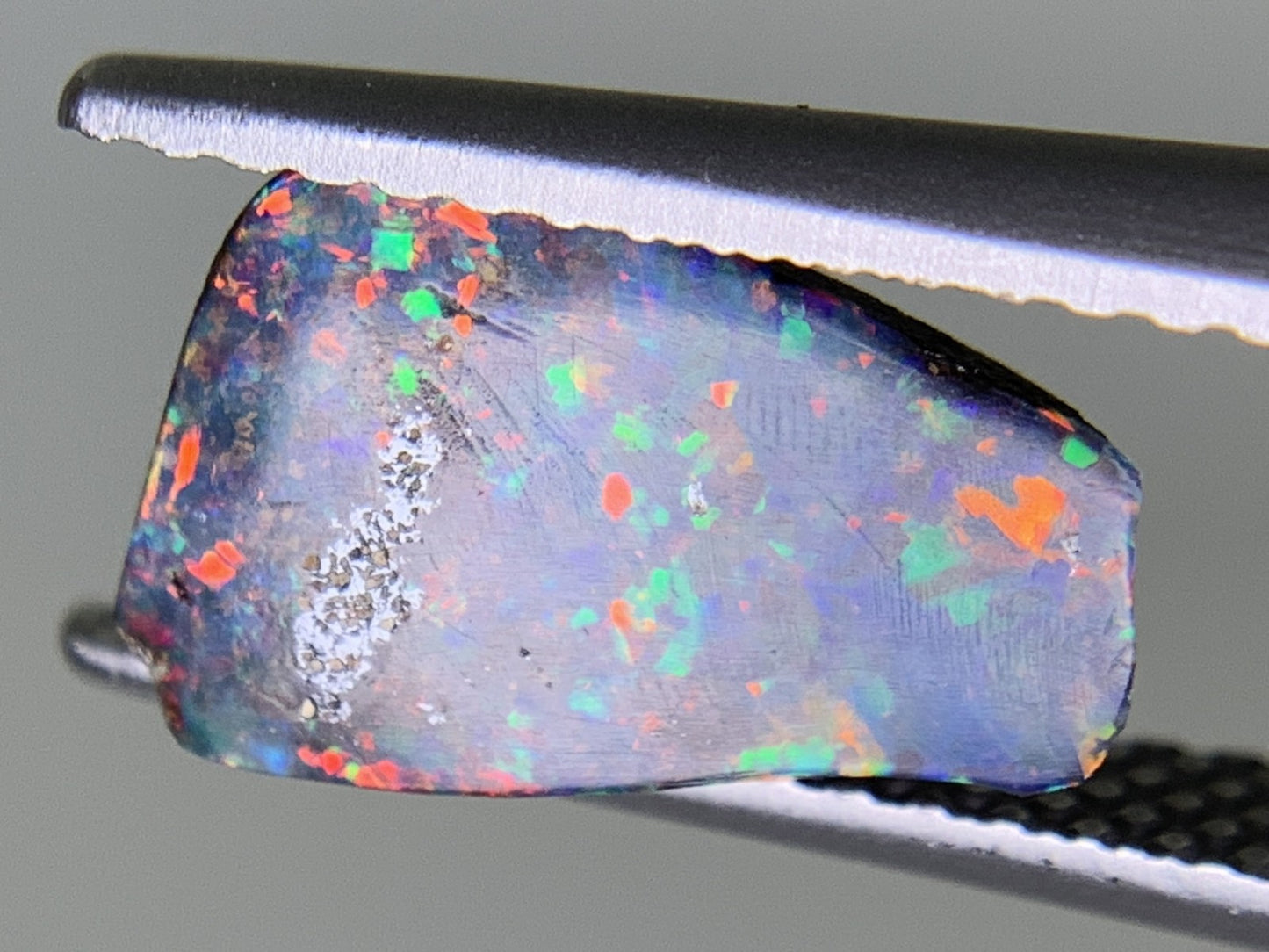 ボルダーオパール 天然 1.450ct 宝石ソーティング付き 10.8㎜×6.4㎜×2.7㎜ ルース（ 裸石 ） 6267Y