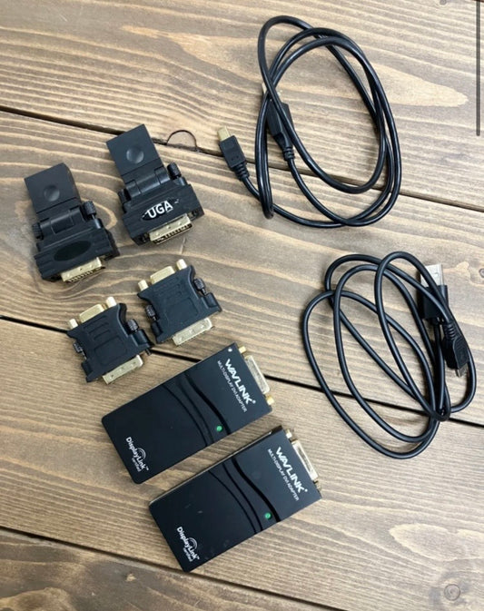 Wavlink マルチディスプレイアダプター　USB2.0 2個セット　 2582YY