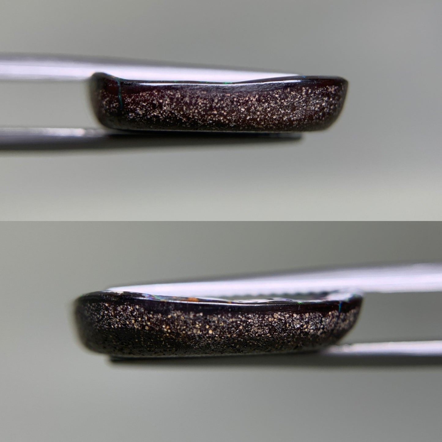 ボルダーオパール 天然 15.106ct 宝石ソーティング付き 19.1㎜×18.7㎜×4.0㎜ ルース（ 裸石 ） 6336Y