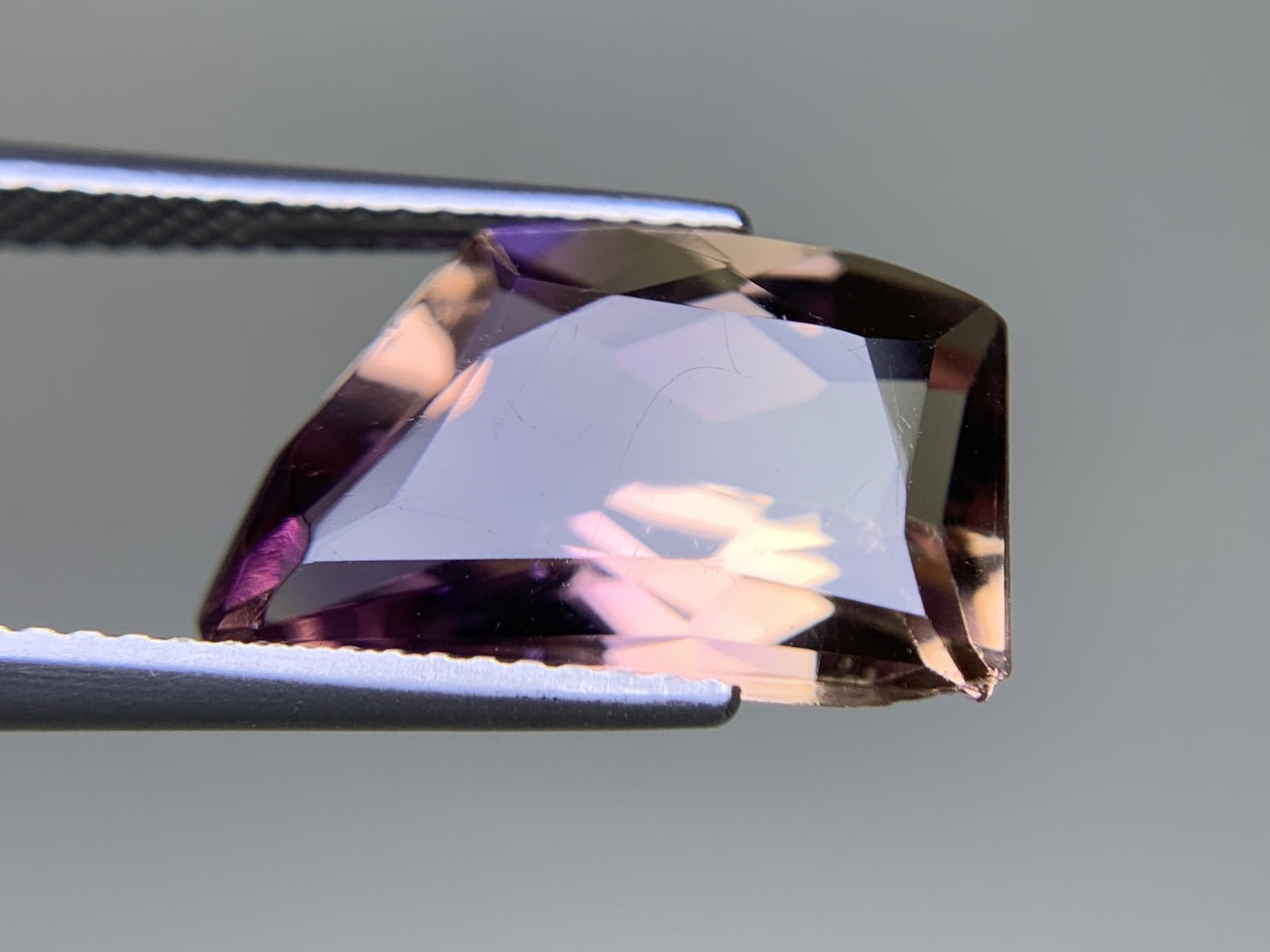 アメトリン 天然 6.466ct 宝石ソーティング付き 15.3㎜×10.0㎜×6.6㎜ ルース（ 裸石 ） 8307Y
