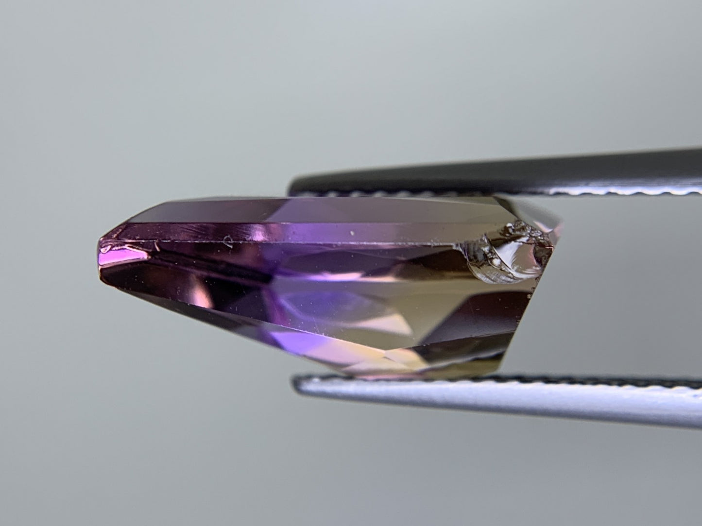 アメトリン 天然 6.466ct 宝石ソーティング付き 15.3㎜×10.0㎜×6.6㎜ ルース（ 裸石 ） 8307Y