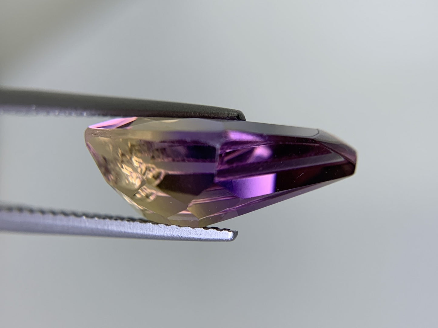アメトリン 天然 6.466ct 宝石ソーティング付き 15.3㎜×10.0㎜×6.6㎜ ルース（ 裸石 ） 8307Y