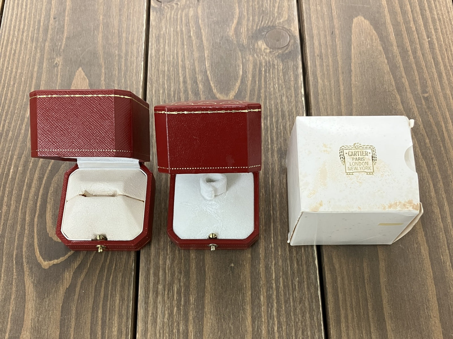 Cartier カルティエ ジュエリーケース 2点セット 指輪 空箱 8703YY