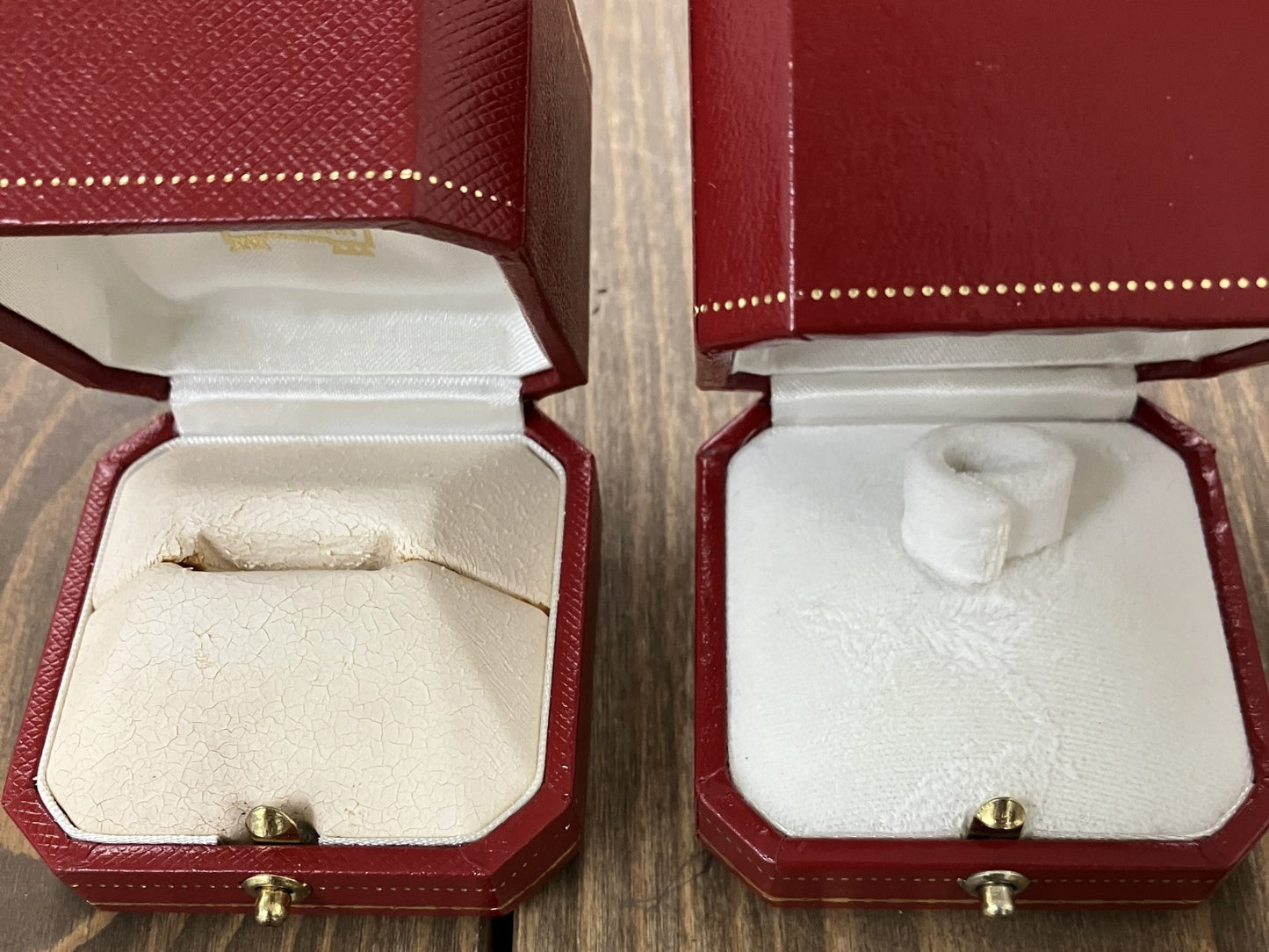 Cartier カルティエ ジュエリーケース 2点セット 指輪 空箱 8703YY